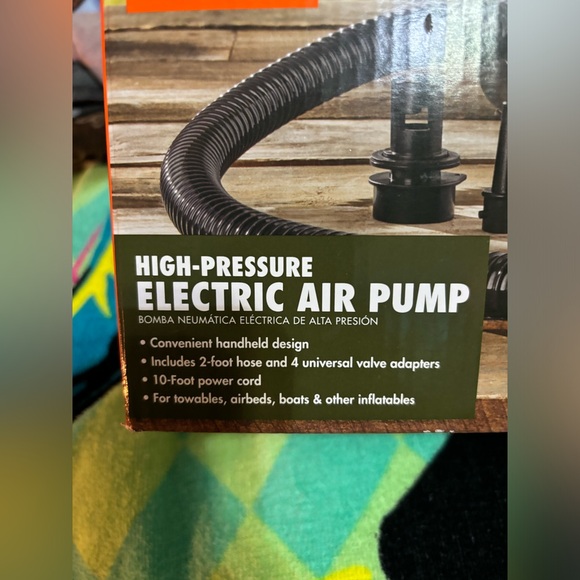 Ozark Trail - AC120V Powerful Elec. Pump, Black, SIZE:6.5"x4"x4.5", (NWT) - Picture 2 of 10